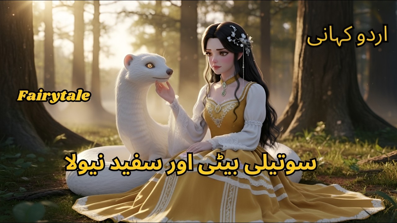 Stepdaughter and white weasel💔💔 | urdu stories | Hindi fairy tales | 