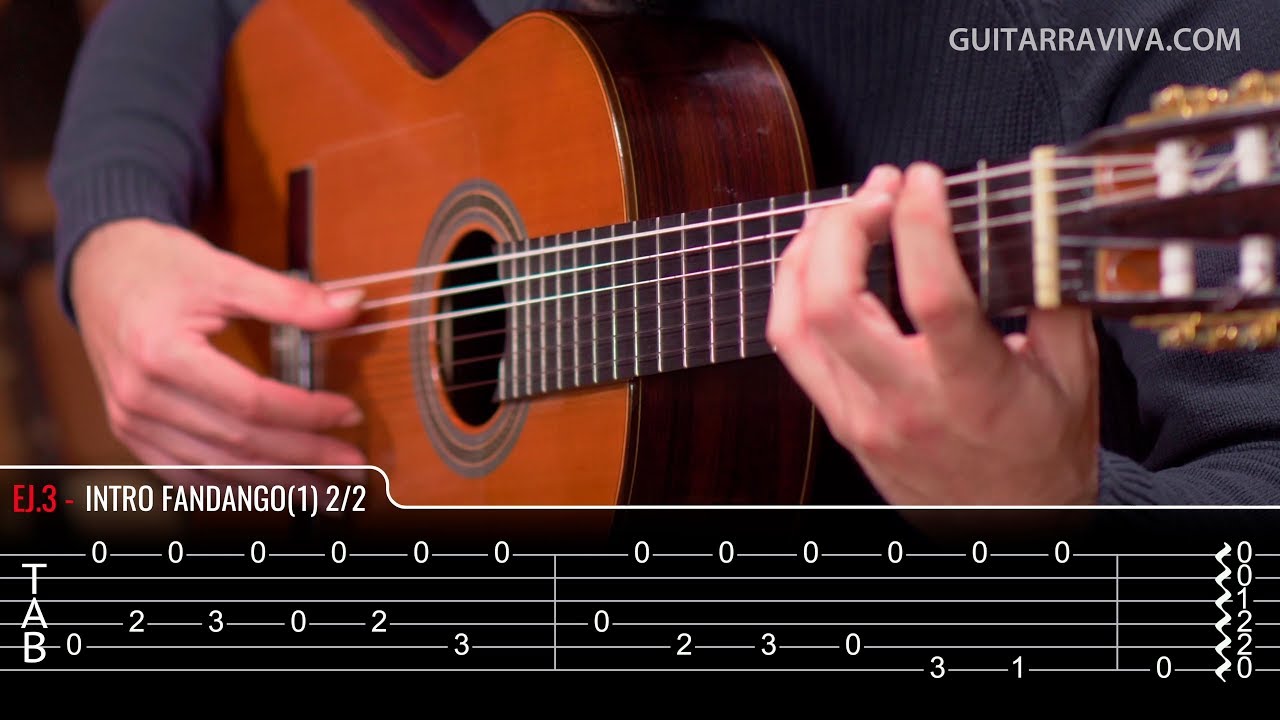 C&oacute;mo tocar ASTURIAS Intro de FANDANGOS Guitarra Flamenca con Daniel Casares Ejercicios 3 y 4