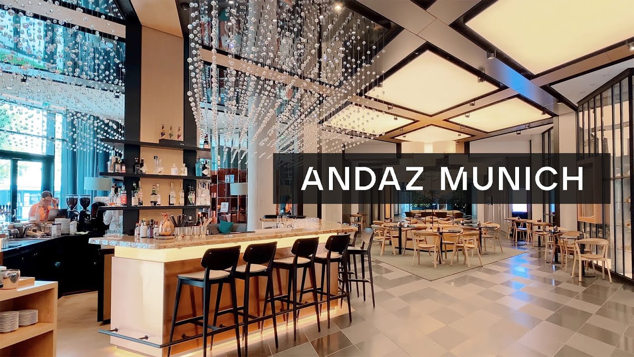 Лучший роскошный отель в Мюнхене | Подробный обзор Andaz Munich