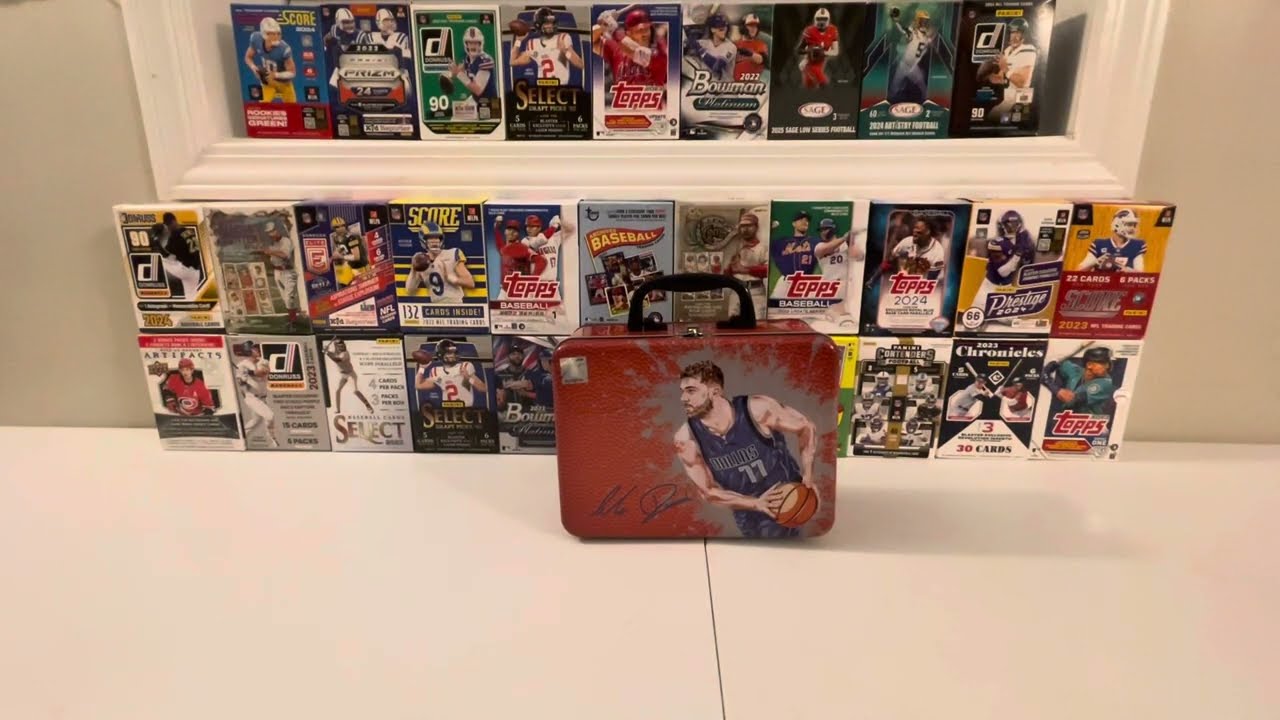2025 Panini NBA Basketball Luka Doncic Lunchbox Tin Opening!