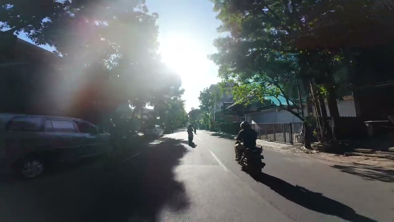 Motoran lagi di kota Bandung - Awi Langit Ciwidey Part 2