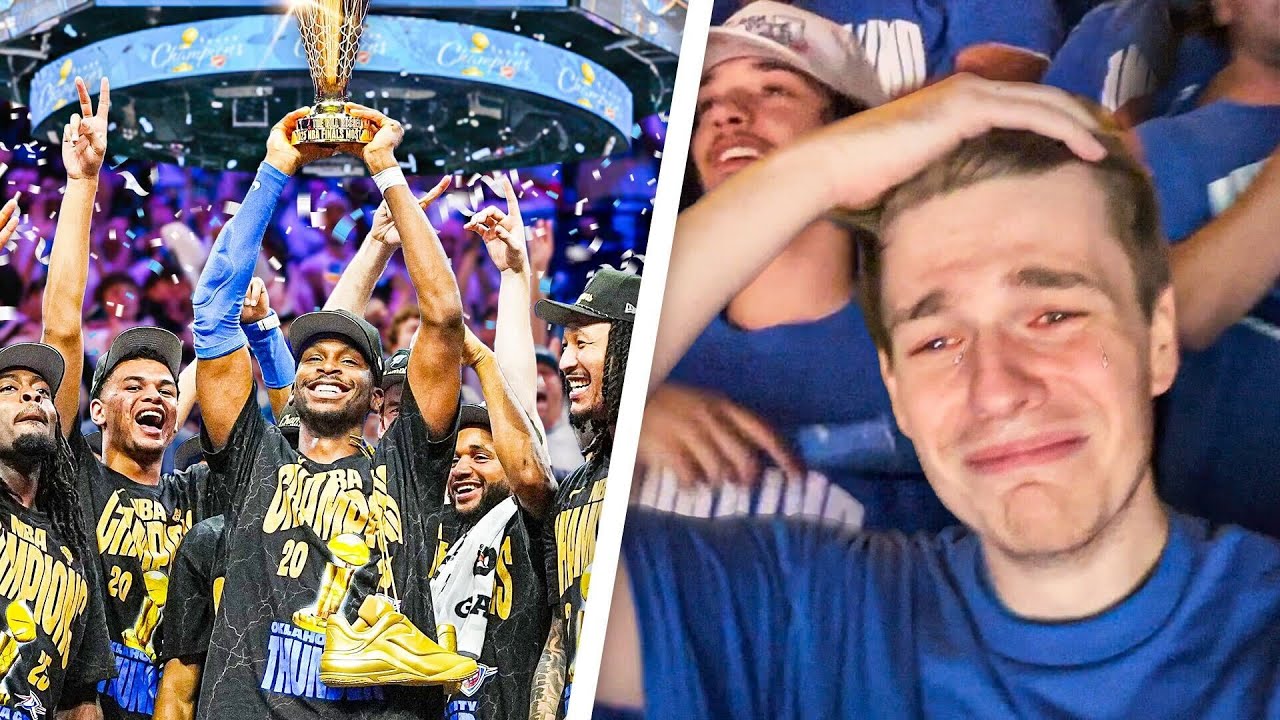 #1 Thunder Fan Cries Watching OKC Win the NBA Finals