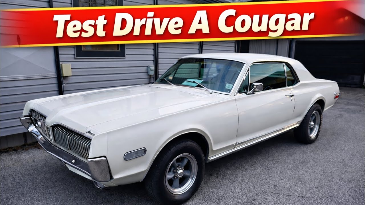 Что нужно знать о тест-драйве Mercury Cougar XR-7 1968 года выпуска. Цена: 17 900 долларов США, M...