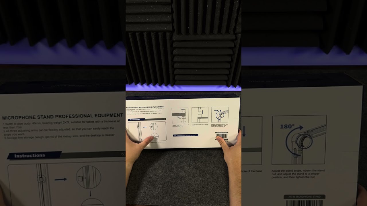 Aokeo AK-49 Desk Adjustable Compact Mic