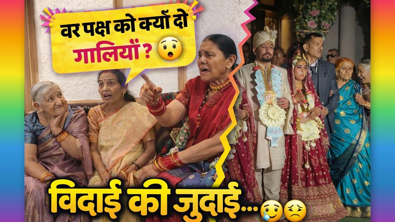दुल्हन चली पिया घर 😥हंसी मजाक में दुल्हे के पापा को पड़ी गालियाँ 🤓@Pushpa_Arjun_vlog 