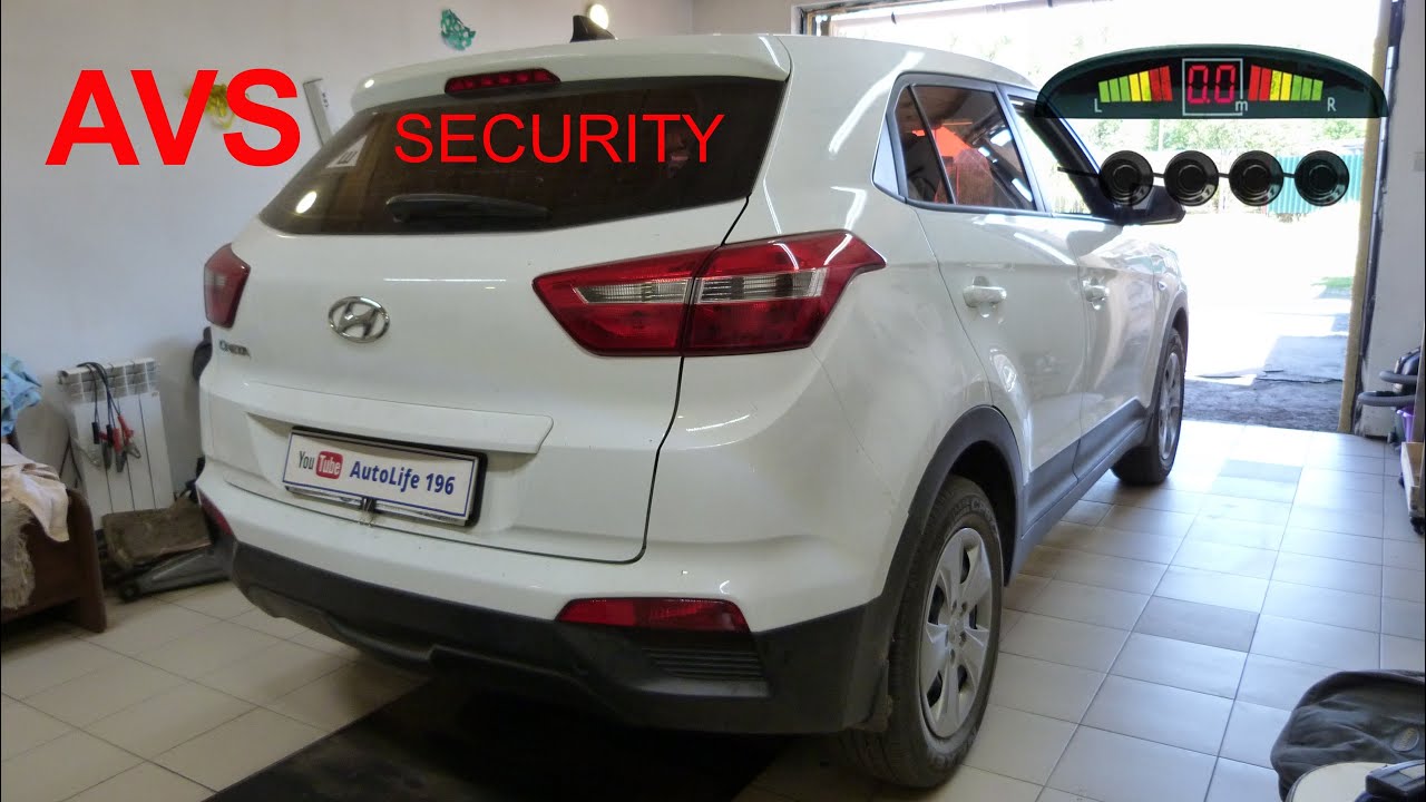 Hyundai Creta Установка парктроников.