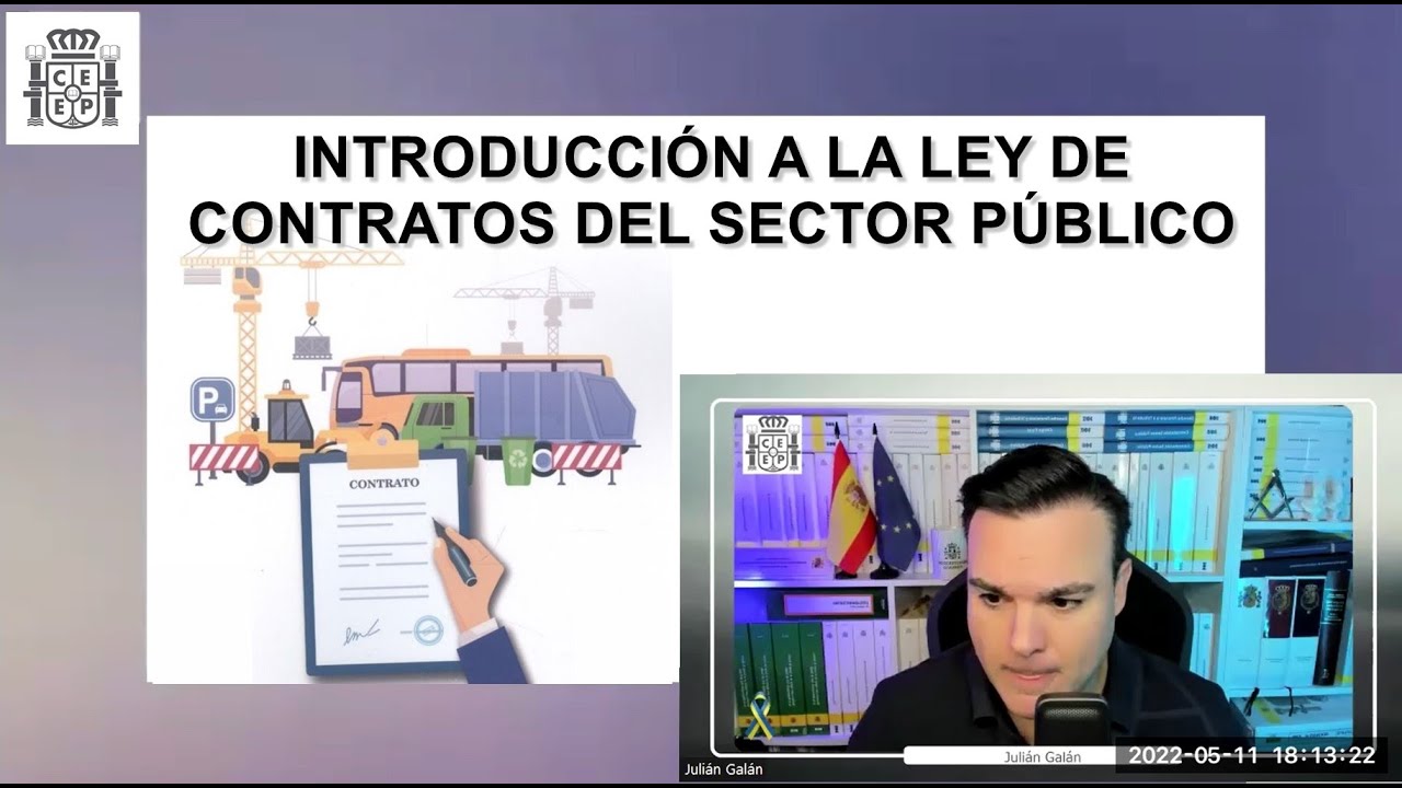Introducción a la Ley de Contratos del Sector Público (Documentos en la descripción).