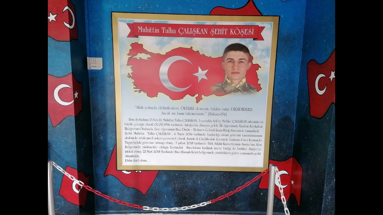 ŞEHİT MUHİTTİN TALHA ÇALIŞKAN ANADOLU LİSESİ