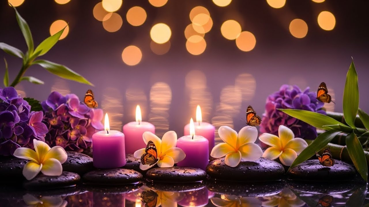 Relaxing Music + Healing Water Sounds 🌙 Reduce Anxiety & Improve Sleep Quality, Inner Peace