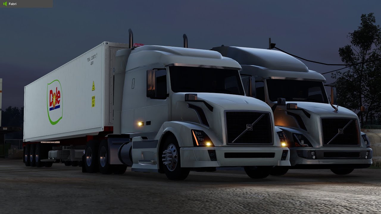 ATS VUELTITA CON AMIGOS MAPA DE MEXICO VOLVO VNL 680 CARGANCO CONTAINER