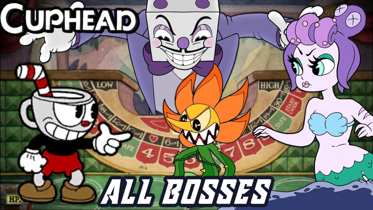 Cuphead - All Bosses [No Damage | S-Rank]