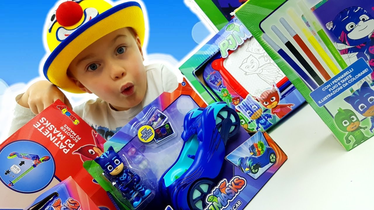 PJ Masks Magna Doodle Magnetic Drawing Toy Set !📝