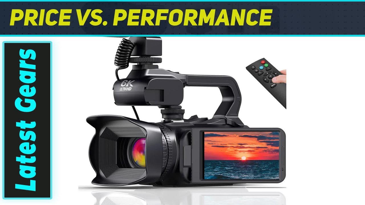 Best Budget 6K Camcorder? MERVNE 64MP Video Camera Test