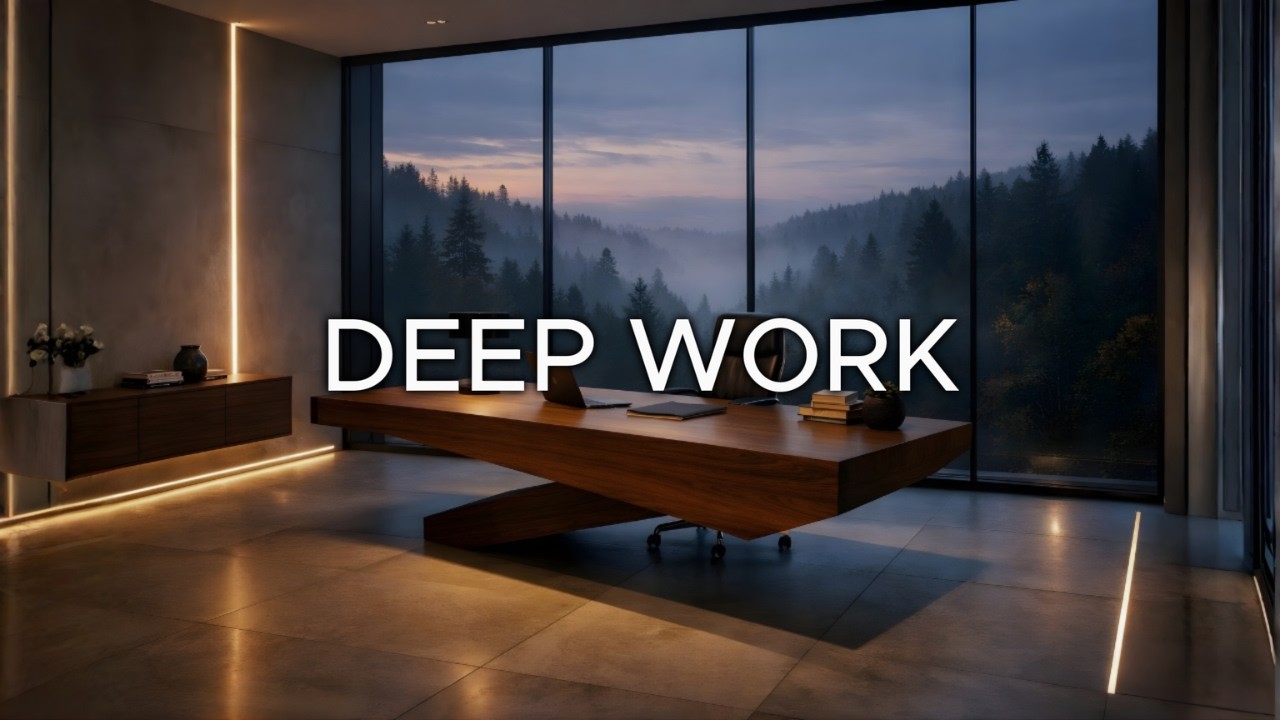 Deep Work Music • Rhythm of Resolve - Ambient Electronica for Productivity & Focus