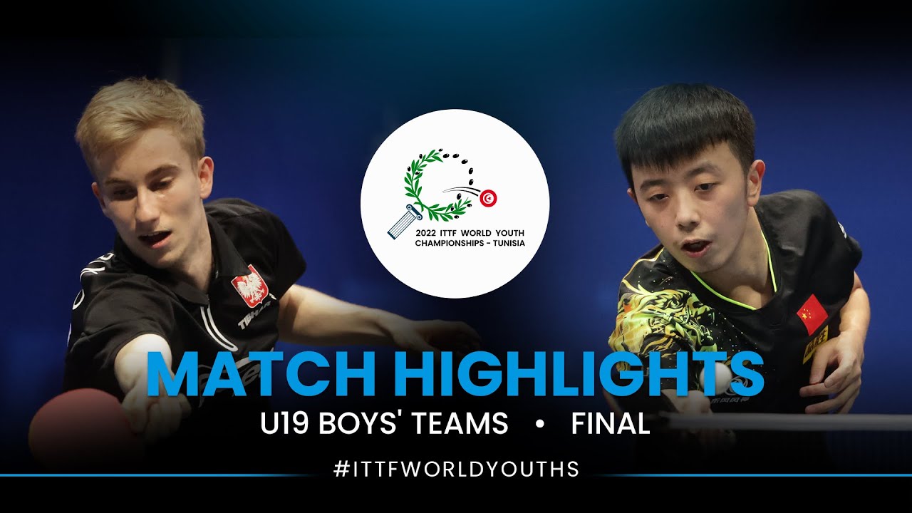 Maciej Kubik vs Chen Yuanyu | U19 Boys' Teams Final | ITTF World Youth Championships 2022