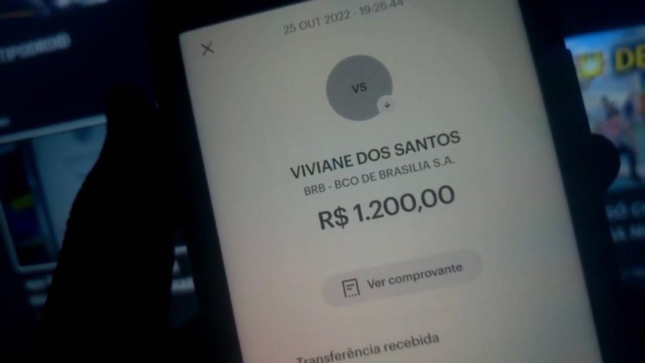 lan&ccedil;ou APP PAGANDO NO PIX por REGISTRO!! mostrei COMPROVANTE DE PAGAMENTO