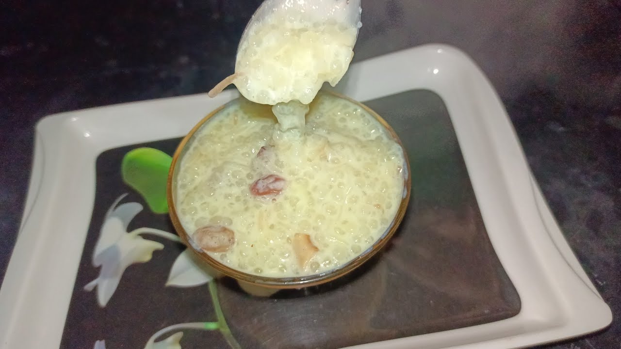 Sabudhana payasa recipe in kannada/ಸಬ್ಬಕ್ಕಿ ಪಾಯಸ ದೇಹಕ್ಕೆ ತಂಪಾದ ಮತ್ತು ರುಚಿಯಾದ   recipe in kannada