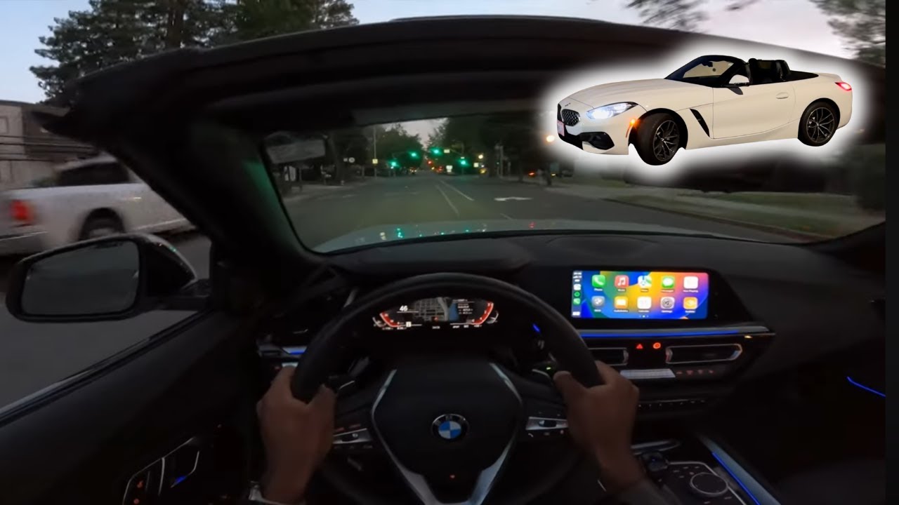 2019 BMW Z4 Review | POV Night Drive |  [Pure Sound]