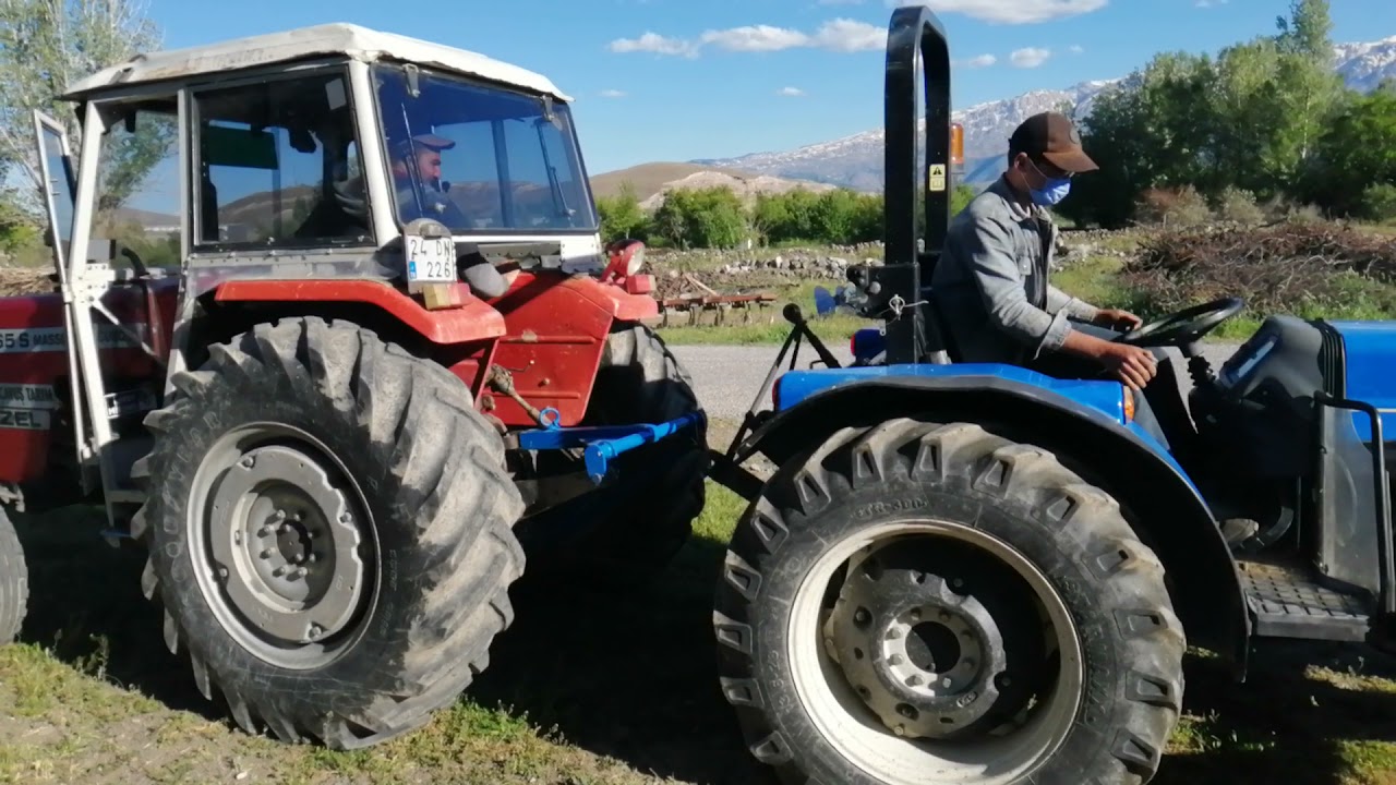 MF 265 S vs NH tt 50 &Ccedil;ekişmesi