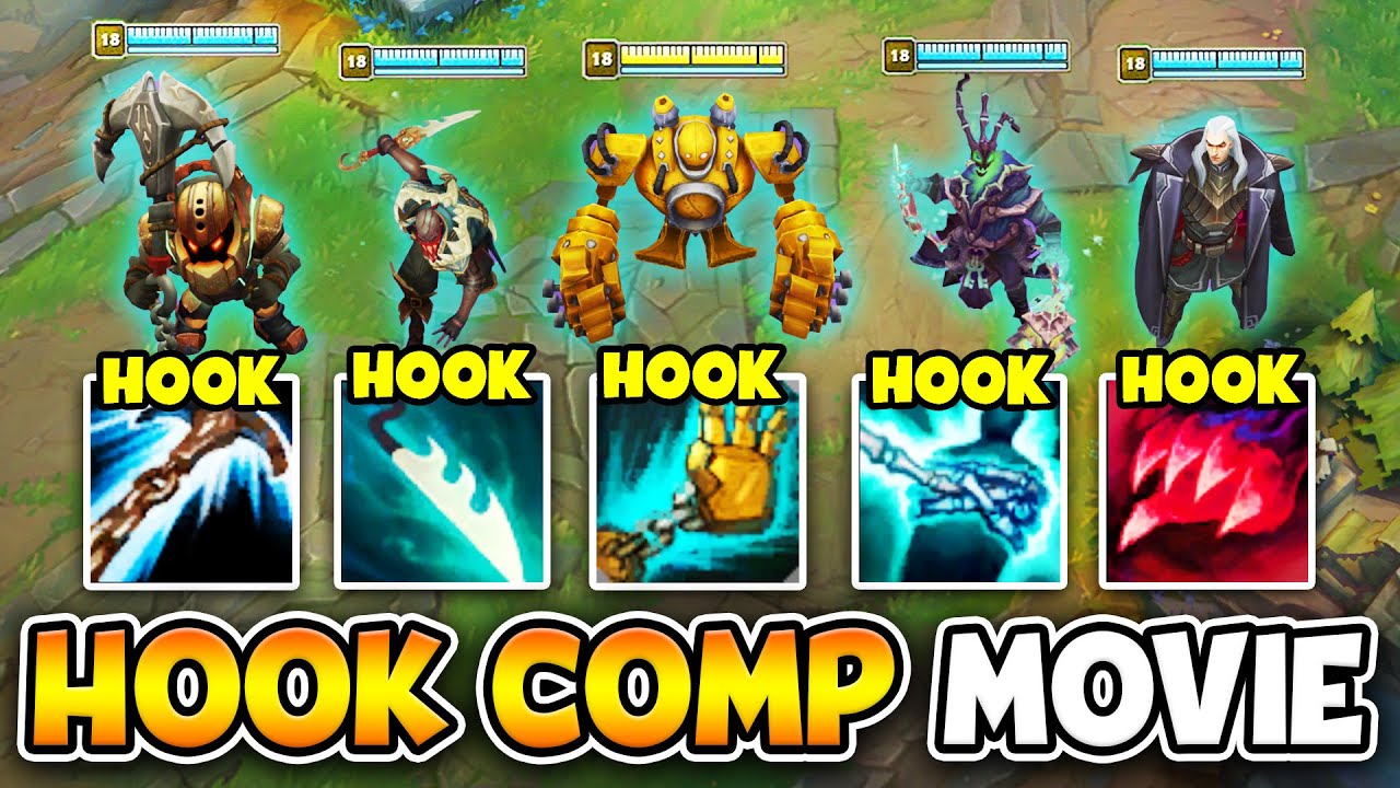 WE PLAYED 5 HOOK CHAMPIONS FOR 2 HOURS STRAIGHT (HILARIOUS PLAYS!)