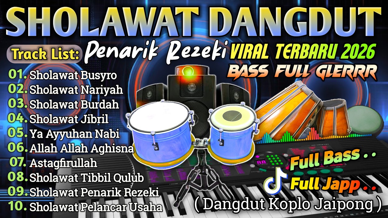 PLAYLIS DANGDUT SOLAWAT MERDU & KALEM BIKIN HATI ADEM BUAT TEMAN NGABUBURIT SPESIAL RAMADHAN 2026