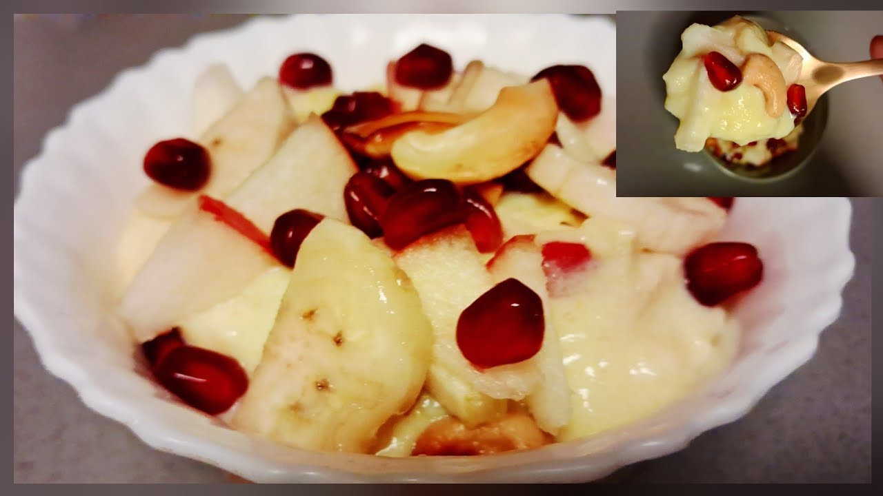 How to make custard without custard powder ||  कस्टर्ड रेसिपी बिना कस्टर्ड पाउडर 😋