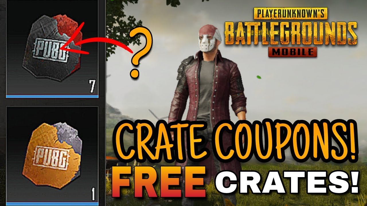 FREE PREMIUM Crates in PUBG Mobile! Coupons and Scraps EXPLAINED