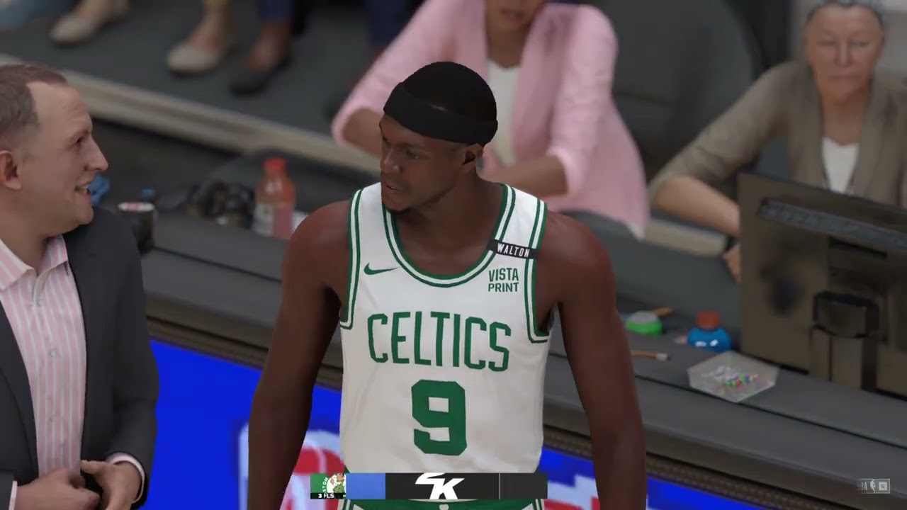 Kevin Garnett vs Chris Paul 1st half Clippers vs 08 Celtics
