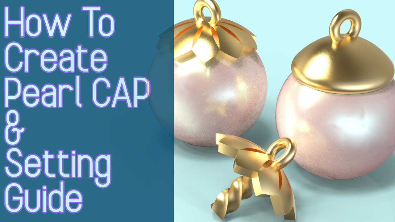मोती सेटिंग कैसे करे और  उसकी  CAP कैसे बनाएं | How to set Pearl and make it's CAP