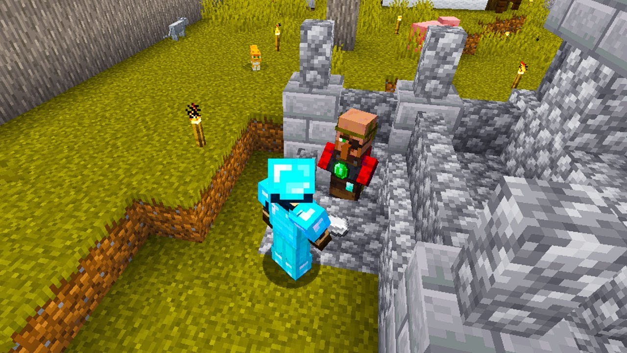 1 IRON VOOR 1 EMERALD IN MINECRAFT! IK BEN RIJK!!