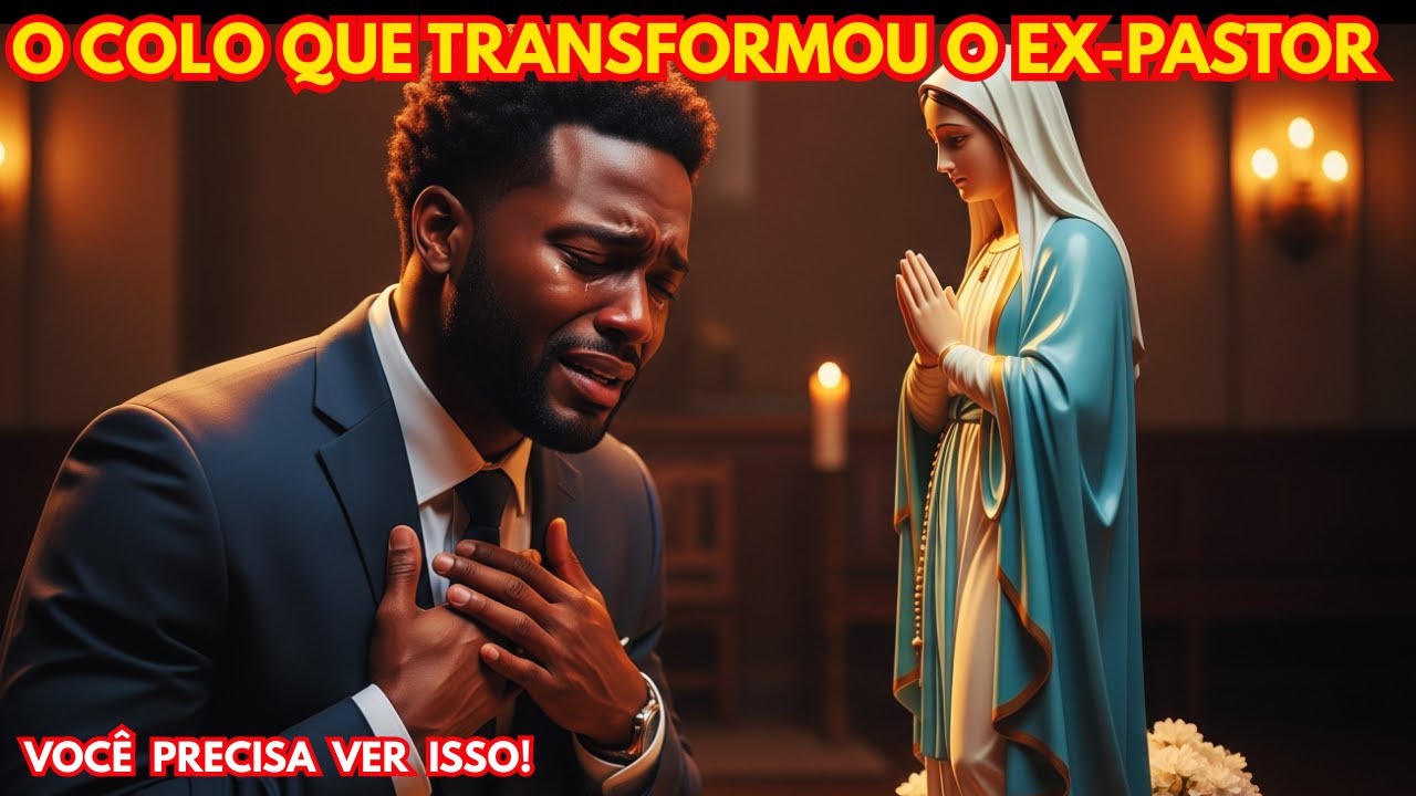 Ele Era PASTOR… Mas Foi o COLO de MARIA Que o CUROU 🙏