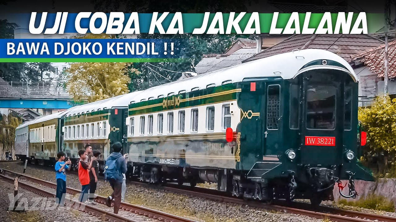 KERETA WISATA BARU JAKARTA - CIANJUR！！KLB Ujicoba Perjalanan KA Jaka Lalana 
