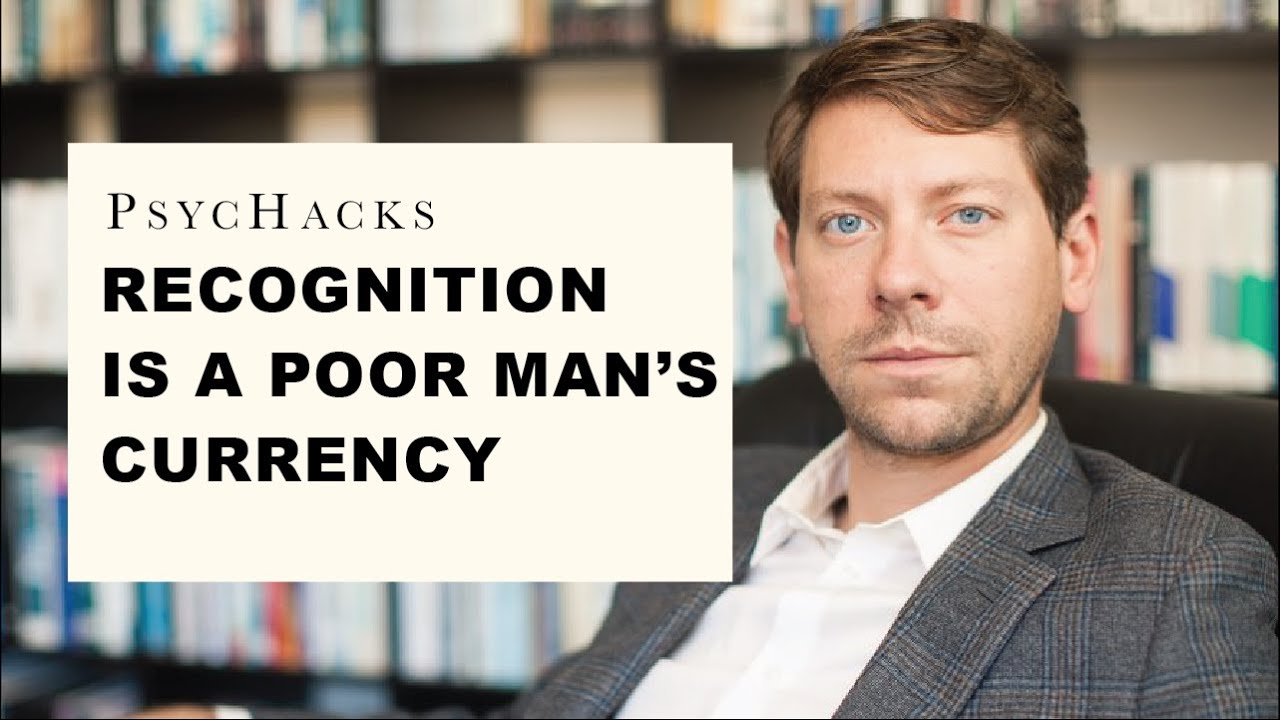 Recognition is a POOR MAN'S CURRENCY: the value of recognition is lower than you might think