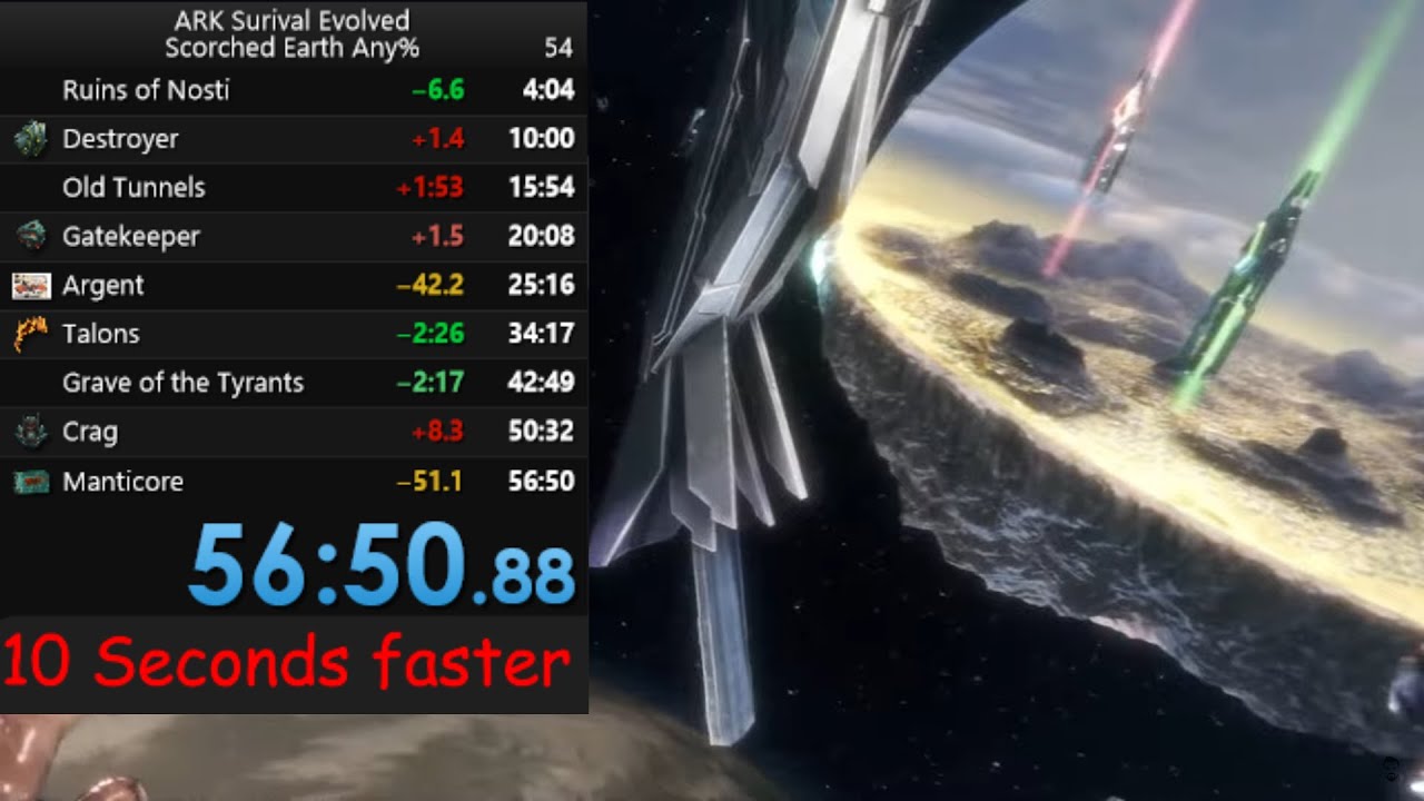 Former WR ARK SPEEDRUN  | Speedrun Glitchless Very Easy 