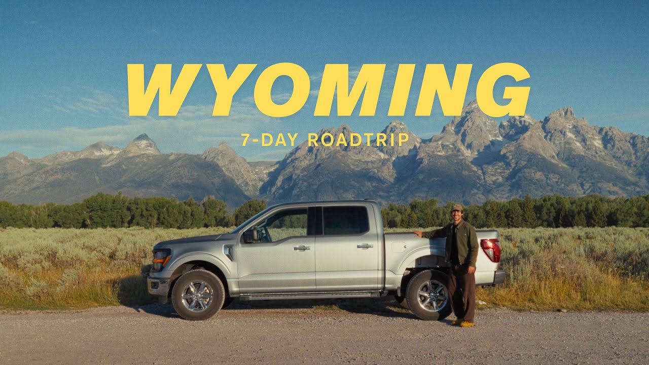 WYOMING - 7-Day Road Trip: Exploring Grand Tetons & Yellowstone - Shot on FX30