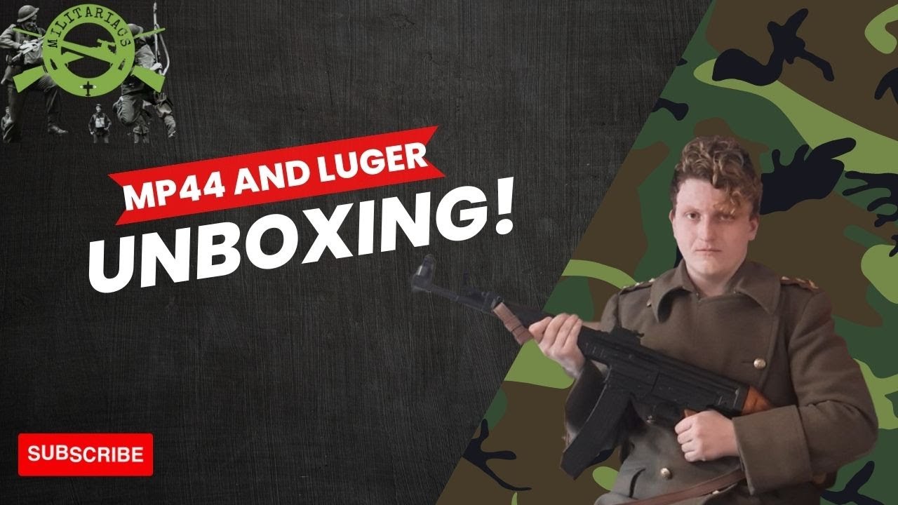 Luger and STG Replica Unboxing!