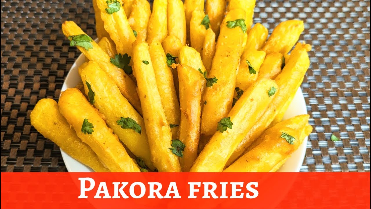 Crispy Pakora Fries Recipe | Aloo Bhajiya Street Style | Perfect Snack | Easy Tea Time Recipe