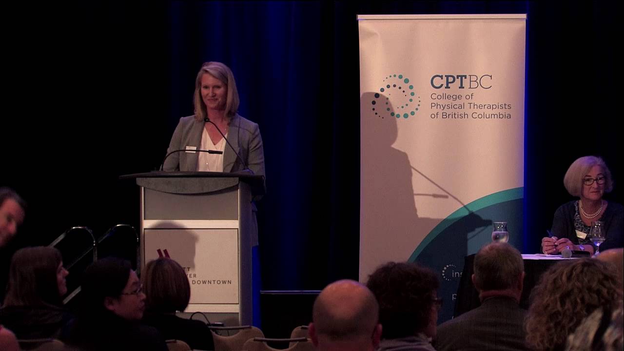 Physiotherapy Practice Forum 2016 - CPTBC: PT Intention vs Patient Reaction