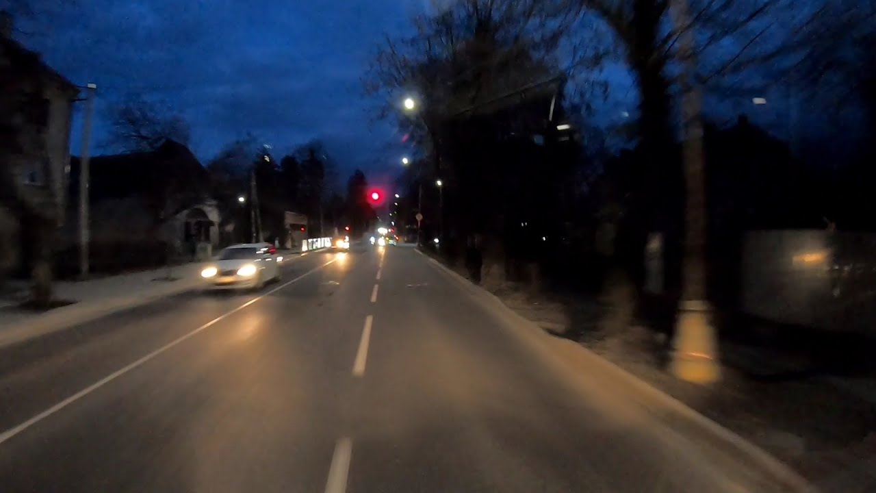 Вечерний спецрейс. Таймлапс.