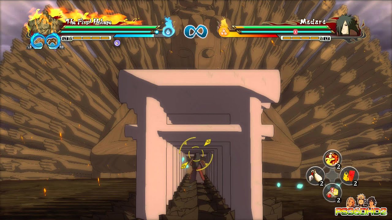 Naruto Shippuden Ultimate Ninja Storm Revolution - Hashirama Moveset (1080p)