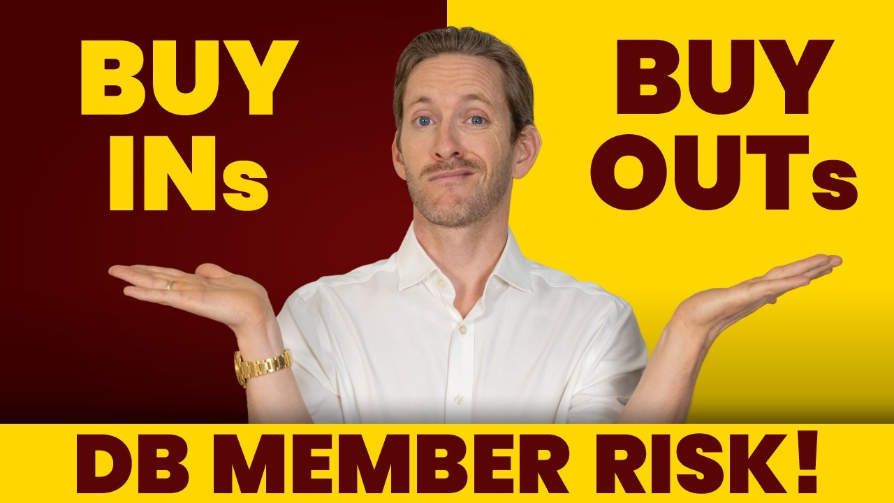 Pension Buy In & Buy Out - Red Alert for DB Members 🚨