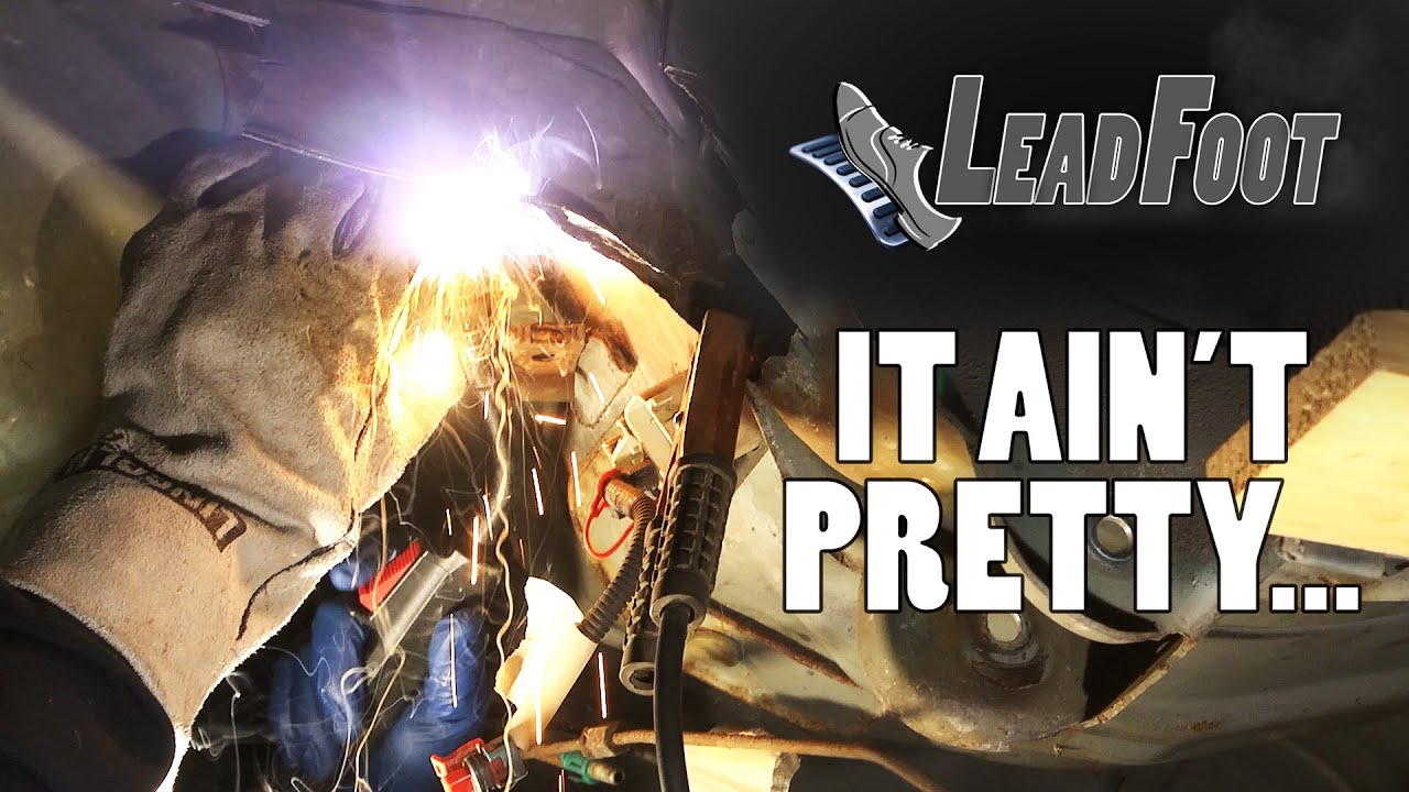 Leadfoot: That's an Ugly Weld... | Sunfire Frame Rust Repair, Part 4