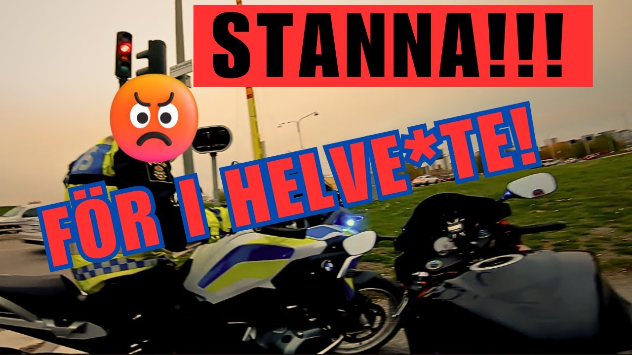 POLISEN STOPPAR MIG!