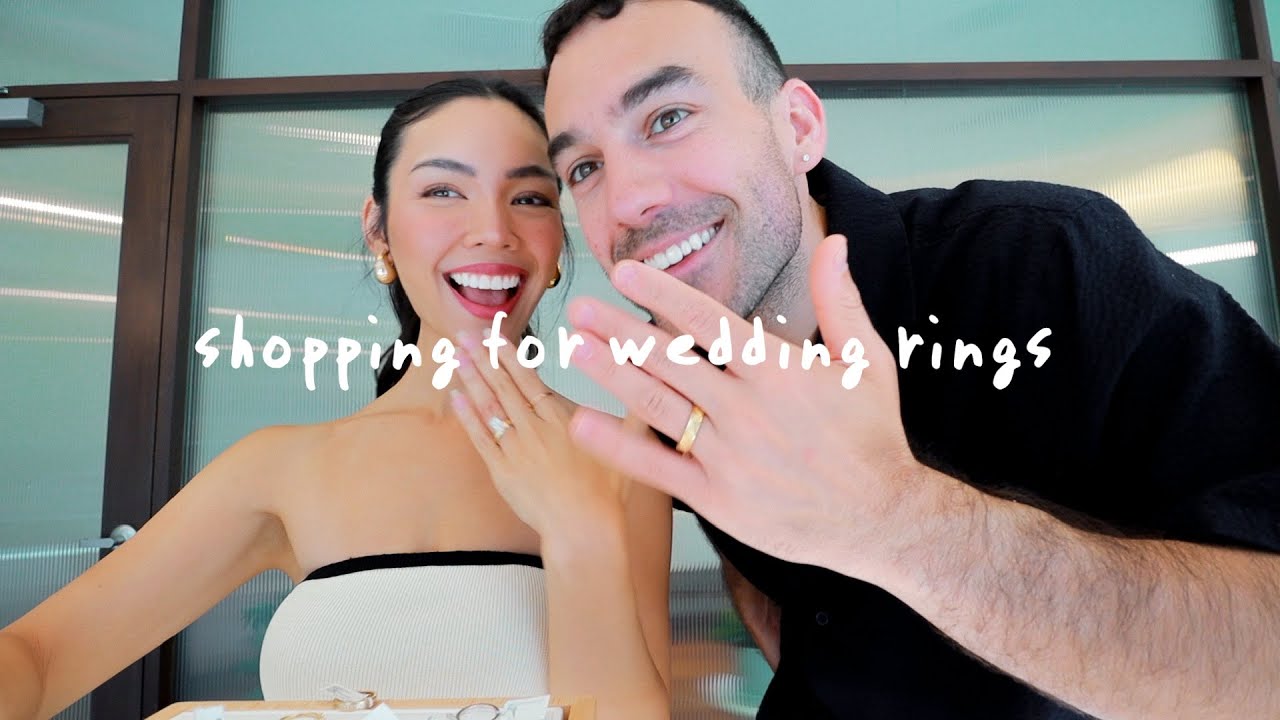 shopping for our WEDDING rings together! (bridal shower sneak peek, wedding prep, & Brilliant Earth)