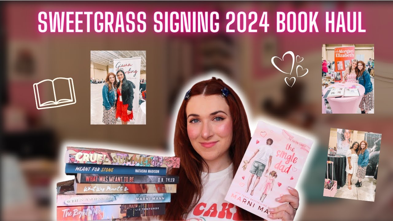 Sweetgrass Book Signing 2024 Haul! 📖✨🎀