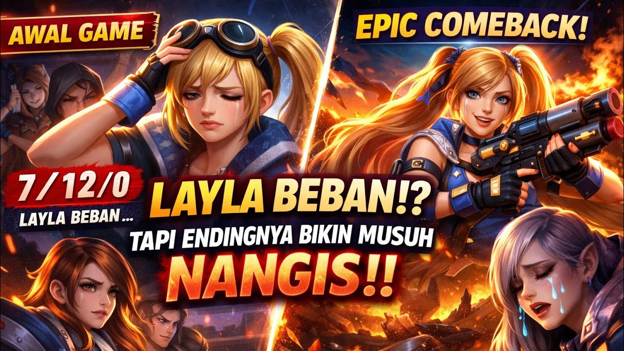LAYLA BEBAN?! Tapi Endingnya Bikin Musuh Nangis… Epic Comeback Parah!