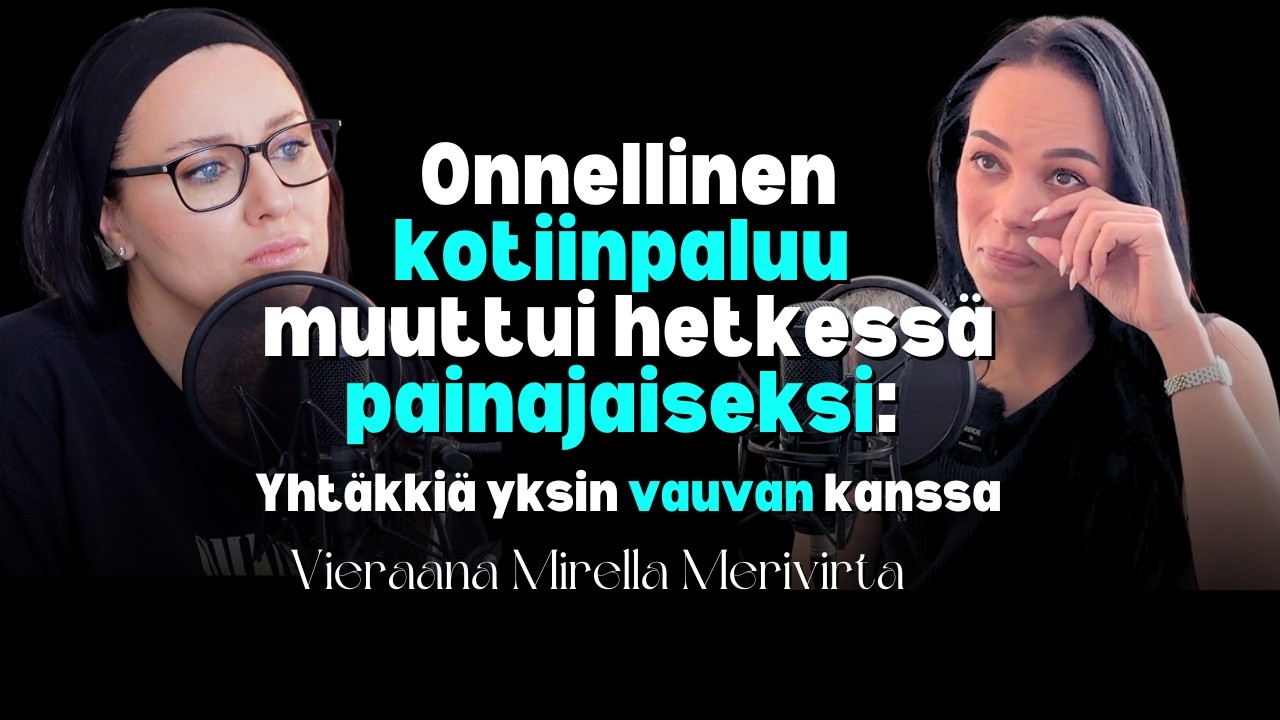 Vastasynnyttäneen pahin painajainen: yhtäkkiä yksin vauvan kanssa