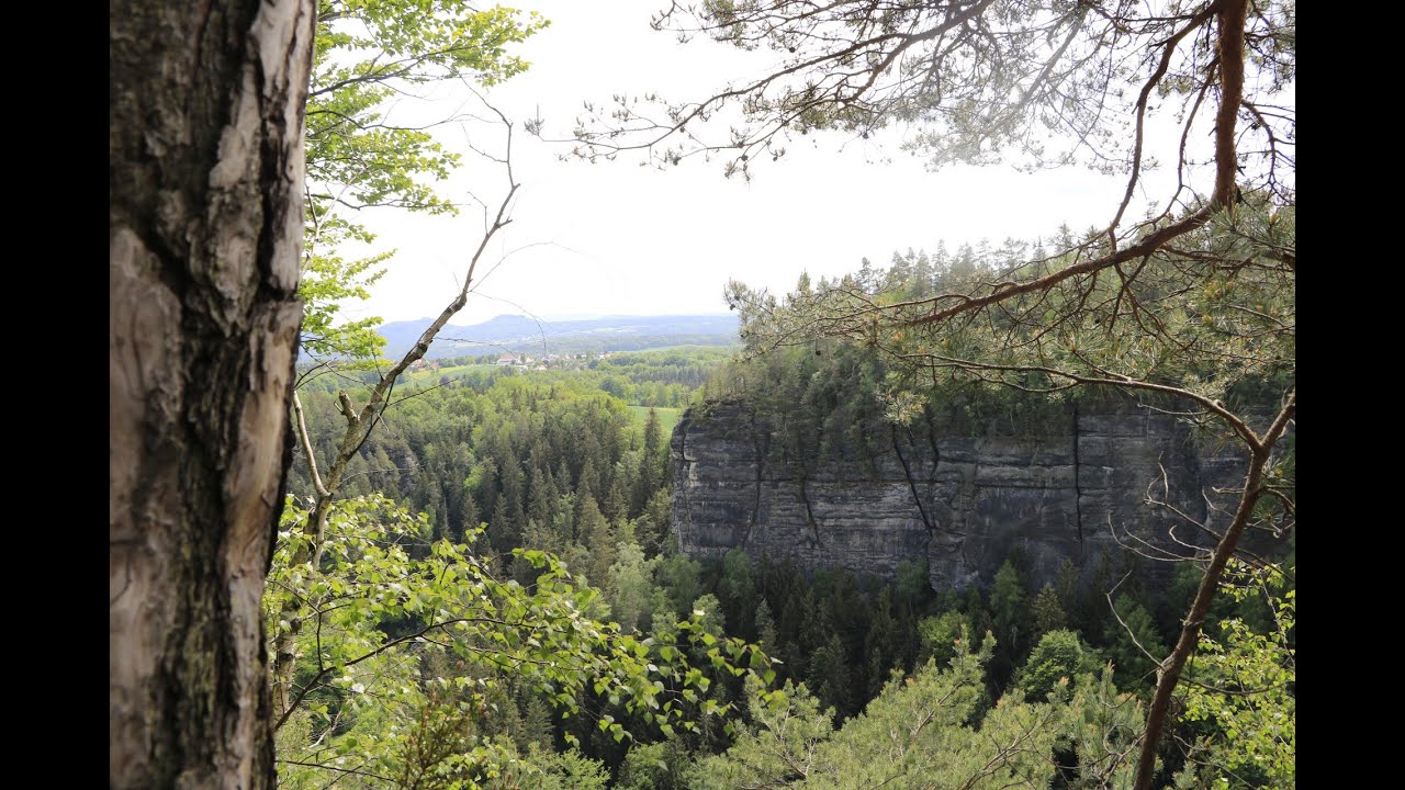 Wandern in der sächsischen Schweiz. Polenztal 2020