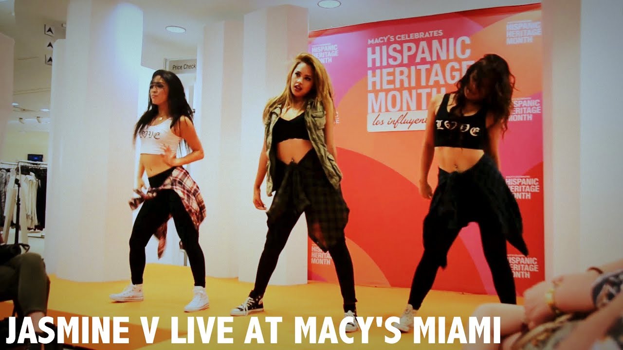 Jasmine V LIVE at Macy's in Miami | @JillCassie