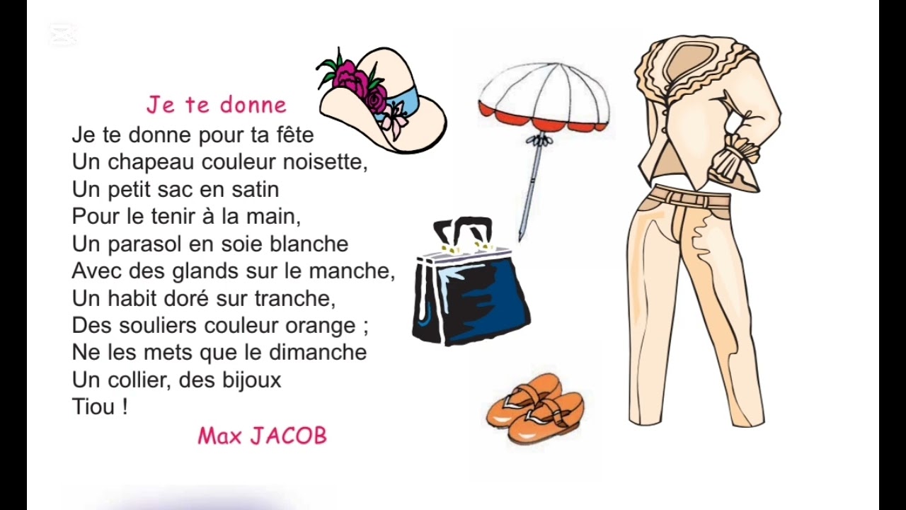 Je te donne 🌹👒⛱️👜💎
